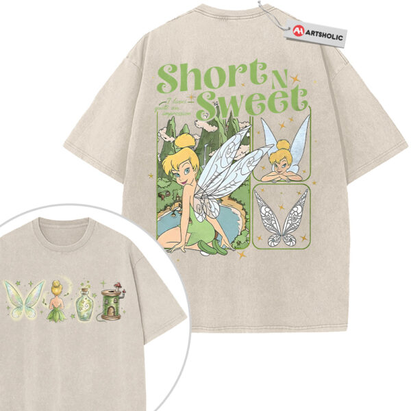 Tinker Bell Shirt, Animated Shirt, Vintage Tee 2-Sided
