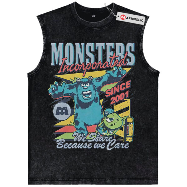 Mike Wazowski and James P. Sullivan Shirt, Monsters, Inc. Shirt, Animated Shirt, Vintage T-Shirt