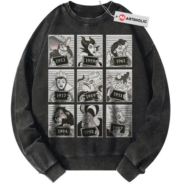 Evil Queen Shirt, Maleficent Shirt, Ursula Shirt, Cruella de Vil Shirt, Disney Villains Shirt, Animated Shirt, Vintage T-Shirt