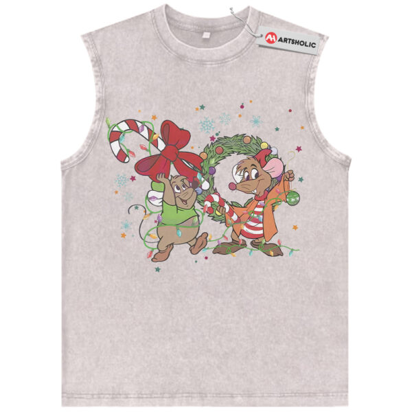 Jaq and Gus Shirt, Cinderella Shirt, Christmas Shirt, Disney Shirt, Animated Shirt, Vintage T-Shirt