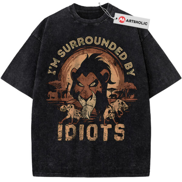 Scar Shirt, The Lion King Shirt, Disney Shirt, Animated Shirt, Vintage T-Shirt