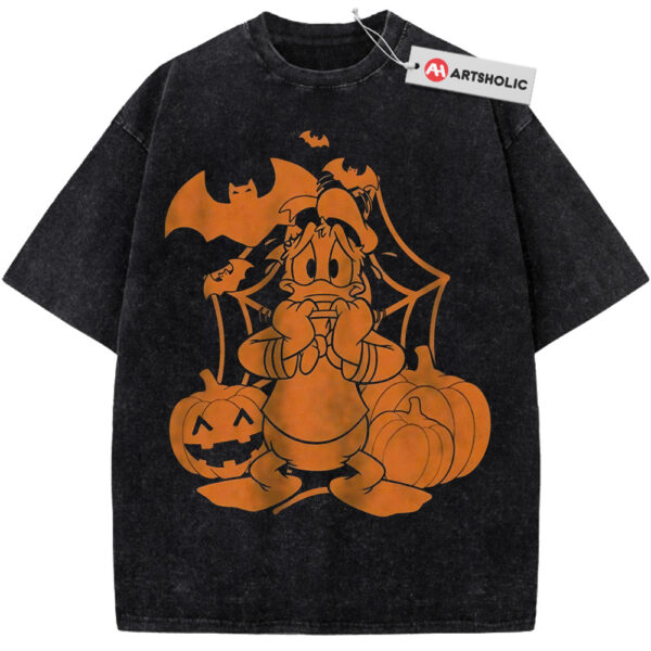 Donald Duck Shirt, Halloween Shirt, Disney Shirt, Animated Shirt, Vintage Tee