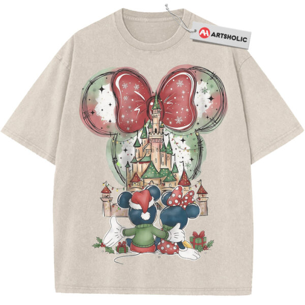 Mickey Mouse and Minnie Mouse Shirt, Christmas Shirt, Disney Shirt, Animated Shirt, Vintage Tee