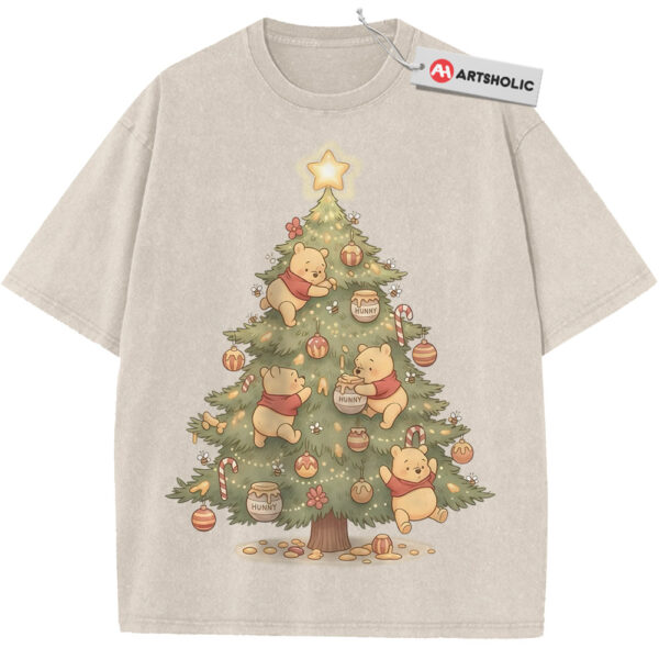 Winnie the Pooh Shirt, Christmas Shirt, Animated Shirt, Vintage Tee