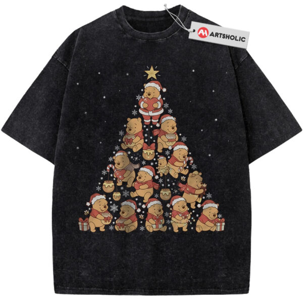 Winnie the Pooh Shirt, Christmas Shirt, Animated Shirt, Vintage Tee