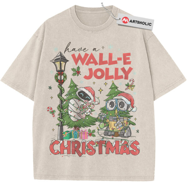 EVE and Wall-E Shirt, Christmas Shirt, Disney Shirt, Animated Shirt, Vintage T-Shirt