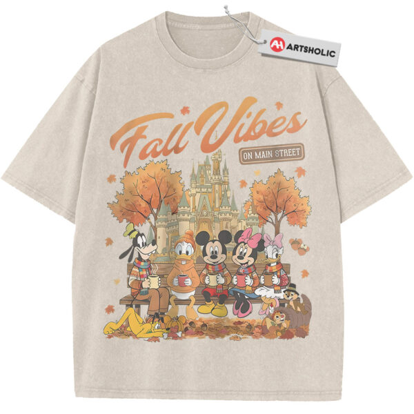 Donald Duck Shirt, Mickey Mouse Shirt, Goofy Shirt, Thanksgiving Shirt, Fall Disney Shirt, Animated Shirt, Vintage Tee