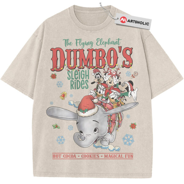 Dumbo Shirt, Donald Duck Shirt, Mickey Mouse Shirt, Goofy Shirt, Christmas Shirt, Winter Disney Shirt, Animated Shirt, Vintage Tee