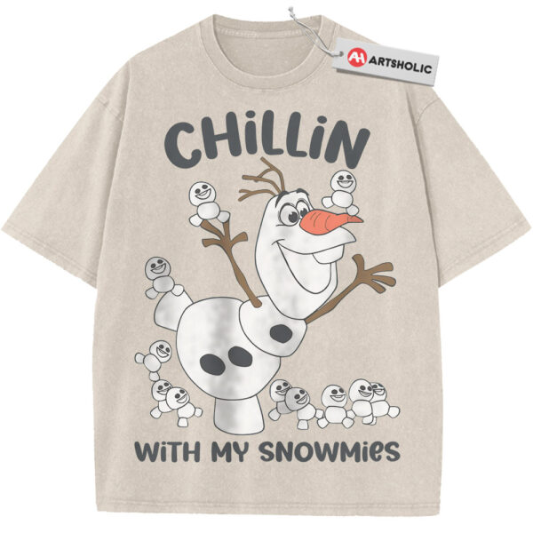 Olaf Shirt, Frozen Shirt, Christmas Shirt, Disney Shirt, Winter Animated Shirt, Vintage T-Shirt