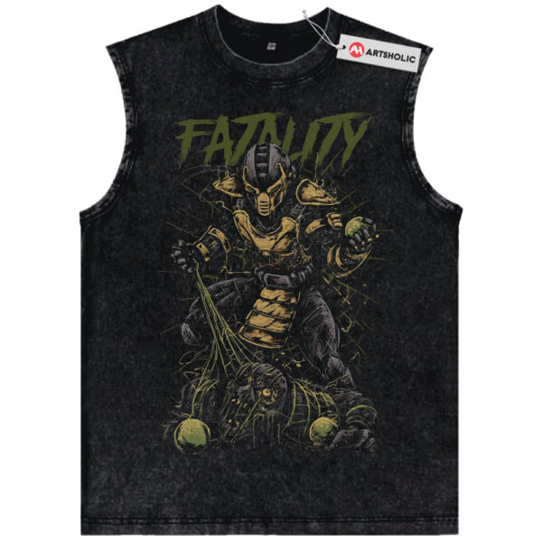 Cyrax Shirt, Mortal Kombat Shirt, Game Shirt, Vintage Tee