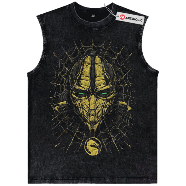 Scorpion Shirt, Mortal Kombat Shirt, Game Shirt, Vintage Tee