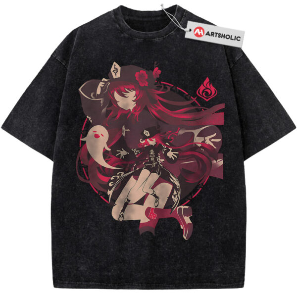 Hu Tao Shirt, Genshin Impact Shirt, Game Shirt, Vintage Tee