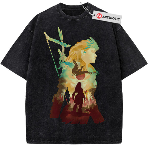 Aloy Shirt, Horizon Forbidden West Shirt, Game Shirt, Vintage Tee