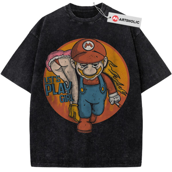 Super Mario Bros Shirt, Game Shirt, Vintage Tee