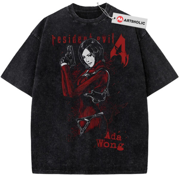 Ada Wong Shirt, Resident Evil 4 Shirt, Game Shirt, Vintage Tee