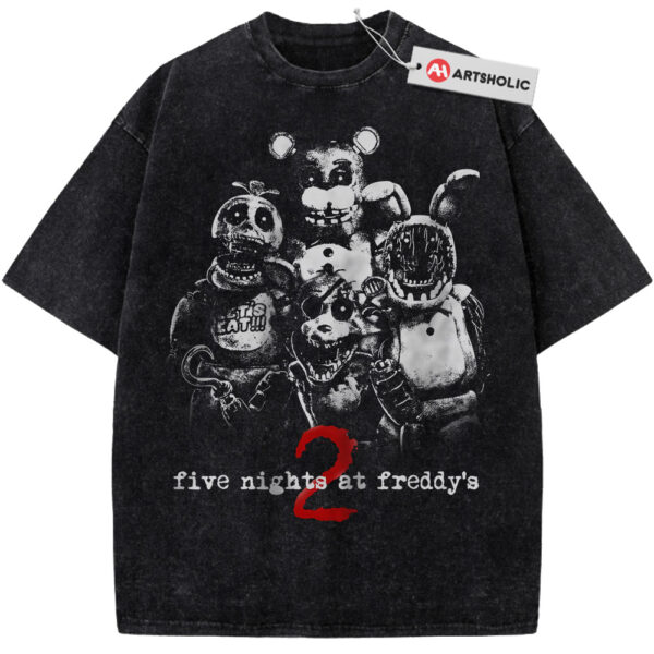 Five Nights at Freddy's Shirt, Game Shirt, Vintage Tee