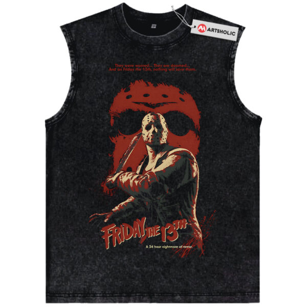 Jason Voorhees Shirt, Friday the 13th Shirt, Halloween Shirt, Horror Shirt, Vintage T-Shirt