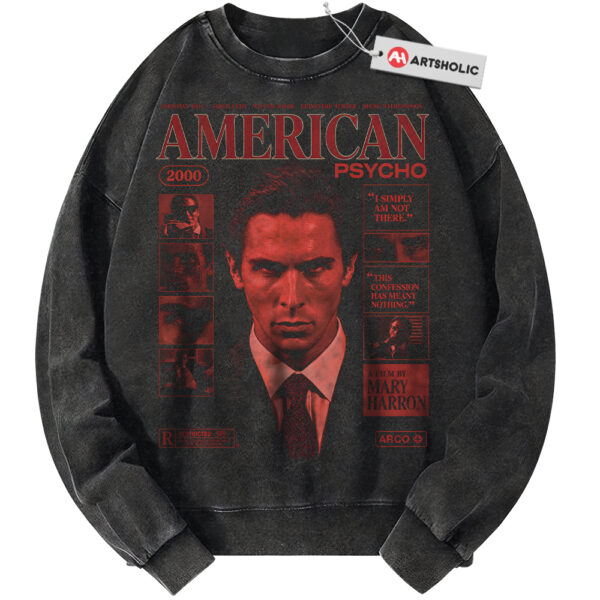 American Psycho Shirt, Halloween Shirt, Horror Movie Shirt, Vintage T-Shirt