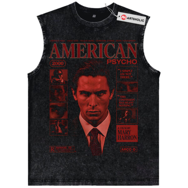 American Psycho Shirt, Halloween Shirt, Horror Movie Shirt, Vintage T-Shirt