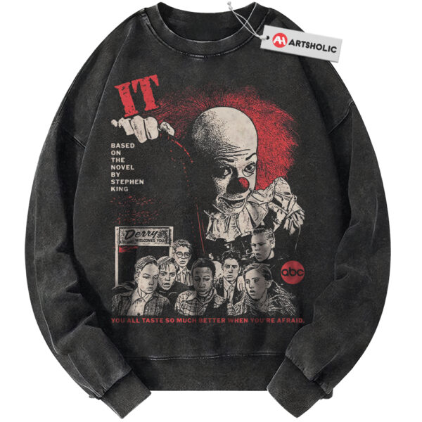 Pennywise Shirt, IT Shirt, Halloween Shirt, Horror Shirt, Vintage T-Shirt