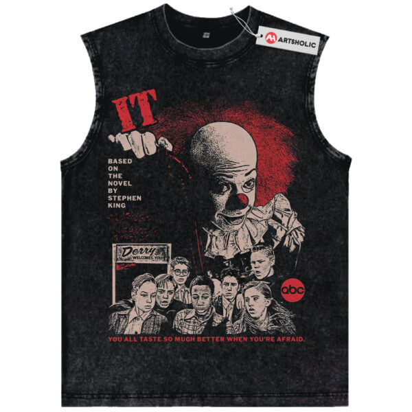 Pennywise Shirt, IT Shirt, Halloween Shirt, Horror Shirt, Vintage T-Shirt