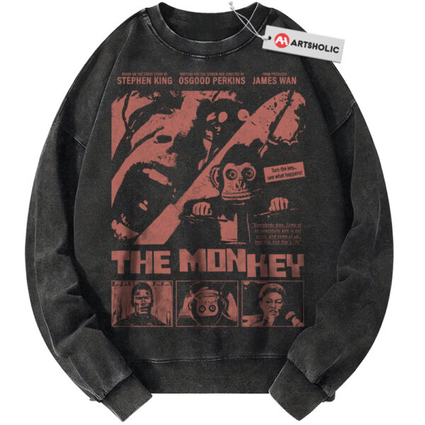 The Monkey Shirt, Halloween Shirt, Horror Shirt, Vintage T-Shirt
