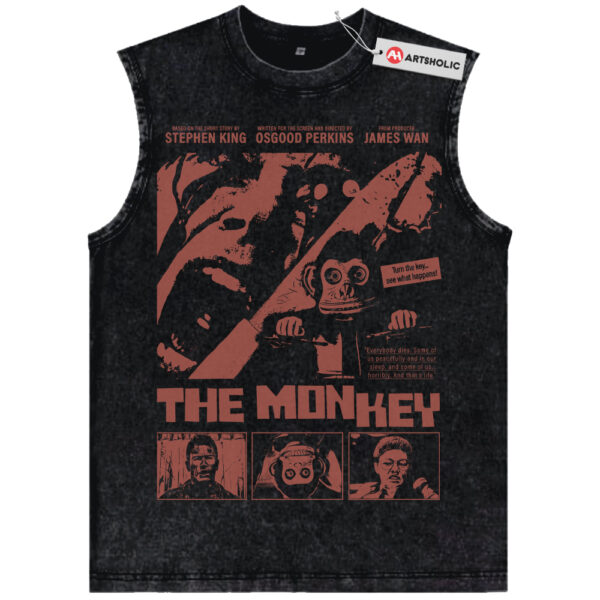 The Monkey Shirt, Halloween Shirt, Horror Shirt, Vintage T-Shirt