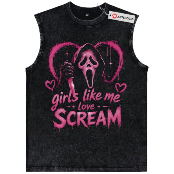 Ghostface Shirt, Scream Shirt, Halloween Shirt, Valentine Shirt, Horror Shirt, Vintage T-Shirt