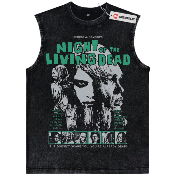 Night of the Living Dead Shirt, Halloween Shirt, Horror Shirt, Vintage T-Shirt