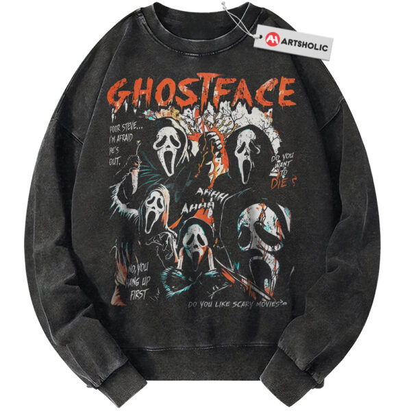 Ghostface Shirt, Scream Shirt, Halloween Shirt, Horror Shirt, Vintage T-Shirt