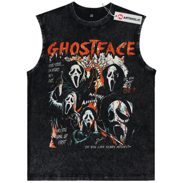 Ghostface Shirt, Scream Shirt, Halloween Shirt, Horror Shirt, Vintage T-Shirt
