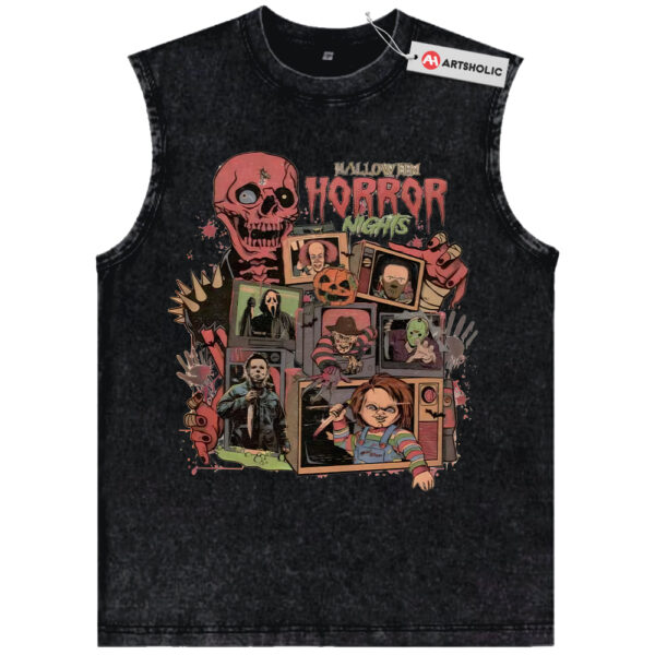 Iconic Slasher Villains Shirt, Halloween Shirt, Horror Shirt, Vintage Tee