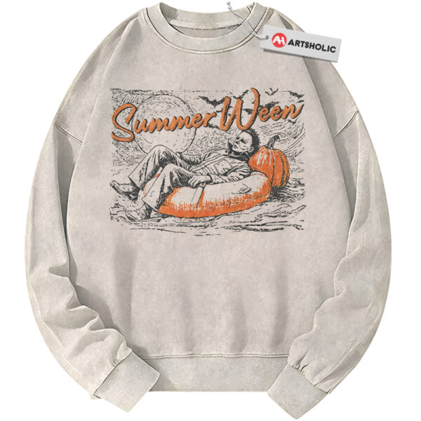 Summerween Shirt, Michael Myers Shirt, Halloween Shirt, Horror Shirt, Vintage Tee