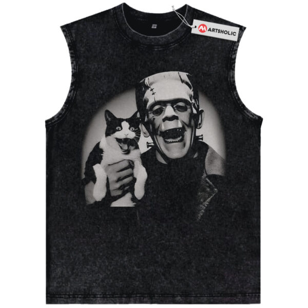 Frankenstein Shirt, Halloween Shirt, Horror Shirt, Vintage T-Shirt