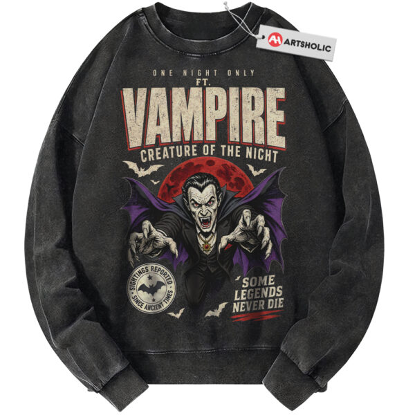 Vampire Shirt, Halloween Shirt, Horror Shirt, Vintage Tee
