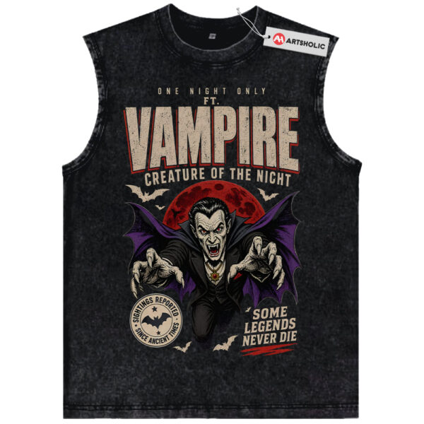 Vampire Shirt, Halloween Shirt, Horror Shirt, Vintage Tee