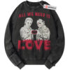 Jason Voorhees and Michael Myers Shirt, Friday the 13th Shirt, Halloween Shirt, Valentine Shirt, Horror Shirt, Vintage T-Shirt