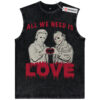 Jason Voorhees and Michael Myers Shirt, Friday the 13th Shirt, Halloween Shirt, Valentine Shirt, Horror Shirt, Vintage T-Shirt