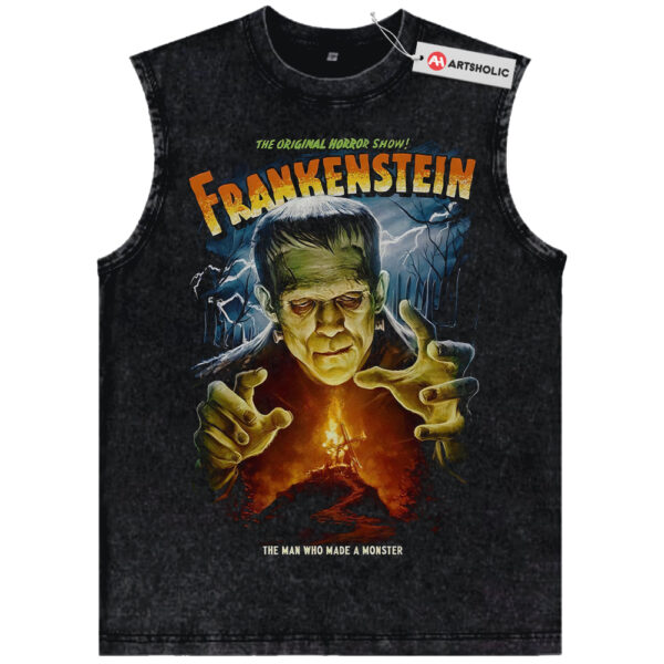 Frankenstein Shirt, Halloween Shirt, Horror Shirt, Vintage T-Shirt