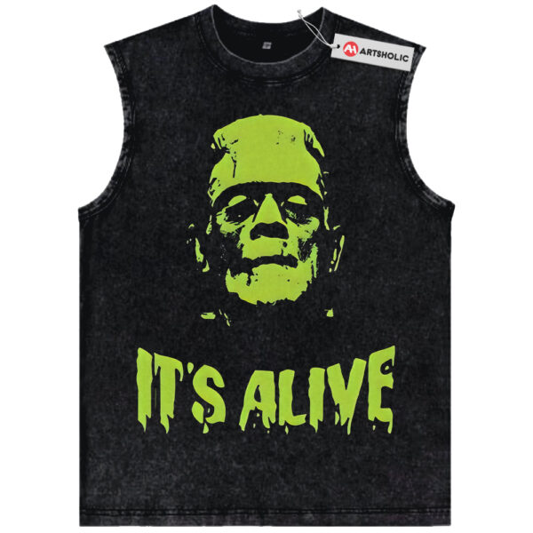 Frankenstein Shirt, Halloween Shirt, Horror Shirt, Vintage T-Shirt
