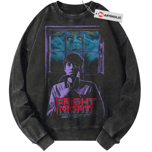 Fright Night Shirt, Halloween Shirt, Horror Shirt, Vintage T-Shirt