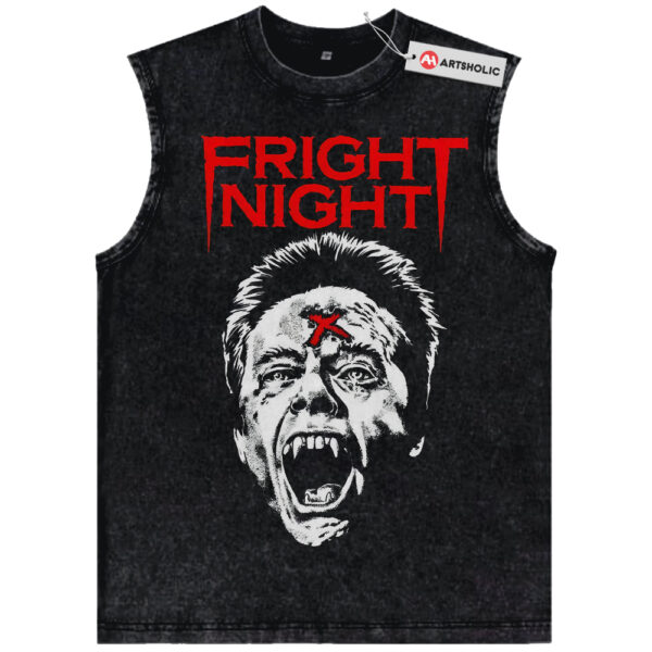 Fright Night Shirt, Halloween Shirt, Horror Shirt, Vintage T-Shirt