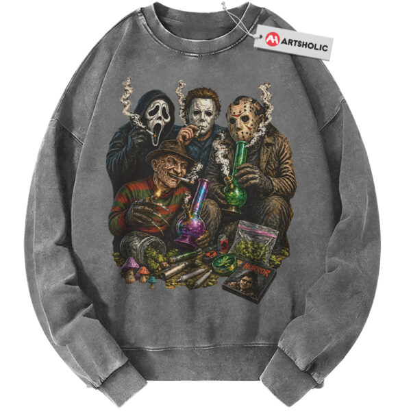 Iconic Slasher Villains Shirt, Halloween Shirt, Horror Shirt, Vintage Tee
