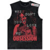Obsession Shirt, Halloween Shirt, Horror Shirt, Vintage T-Shirt