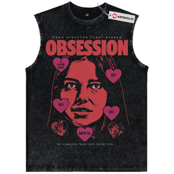 Obsession Shirt, Halloween Shirt, Horror Shirt, Vintage T-Shirt