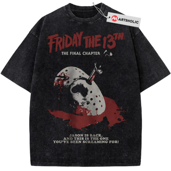 Jason Voorhees Shirt, Friday the 13th Shirt, Halloween Shirt, Horror Shirt, Vintage T-Shirt