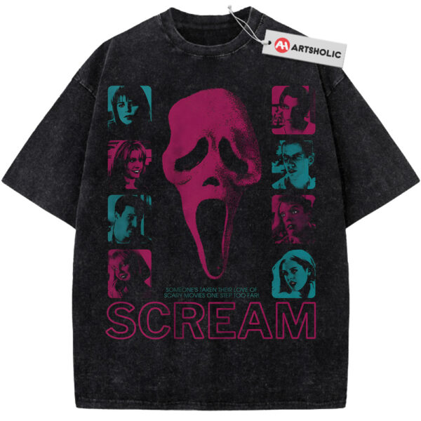 Ghostface Shirt, Scream Shirt, Halloween Shirt, Horror Shirt, Vintage T-Shirt
