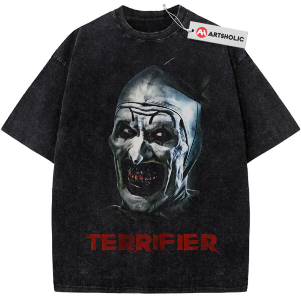 Art the Clown Shirt, Terrifier Shirt, Halloween Shirt, Horror Shirt, Vintage T-Shirt