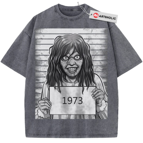 Regan MacNeil Shirt, Exorcist Shirt, Halloween Shirt, Horror Shirt, Vintage T-Shirt