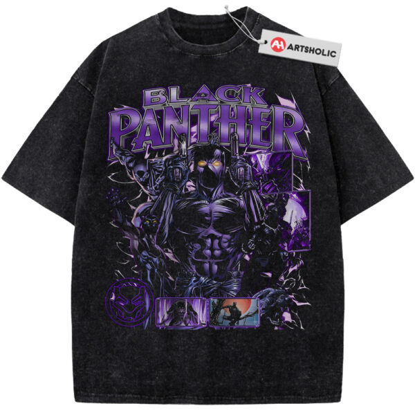 Black Panther Shirt, Marvel Comics Shirt, Vintage Tee